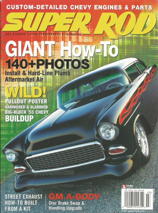 SUPER ROD 2002 MAR - CHEVY DETAILED, HARD-LINES, A/C ADDED, AMX